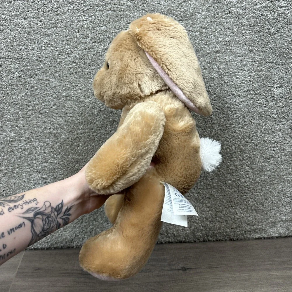 Build A Bear Workshop Pawlette Tan Bunny Rabbit‎ Plush Floppy Ears 15 inch